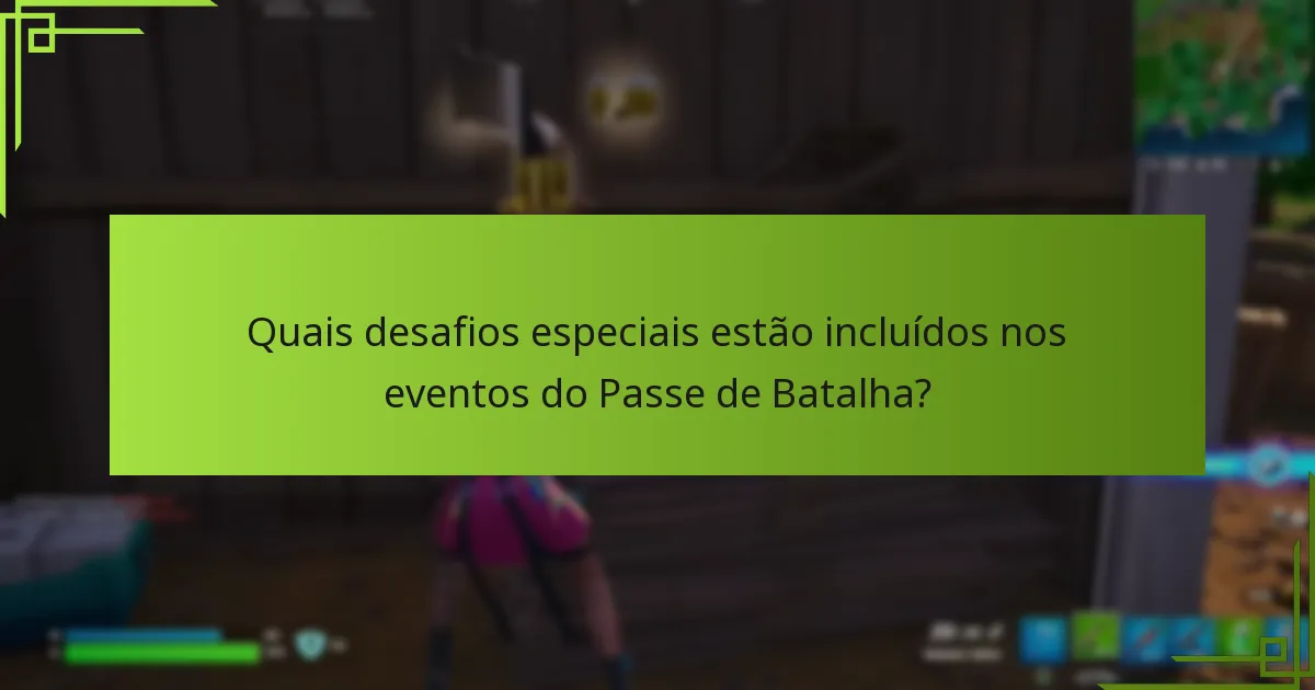 Quais recompensas limitadas no tempo os jogadores podem ganhar nos eventos do Passe de Batalha?