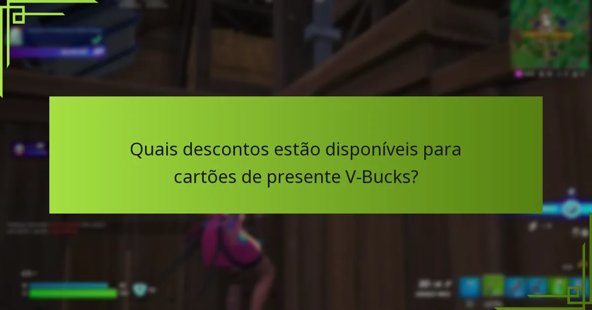 Como os cartões de presente V-Bucks se comparam entre retalhistas?