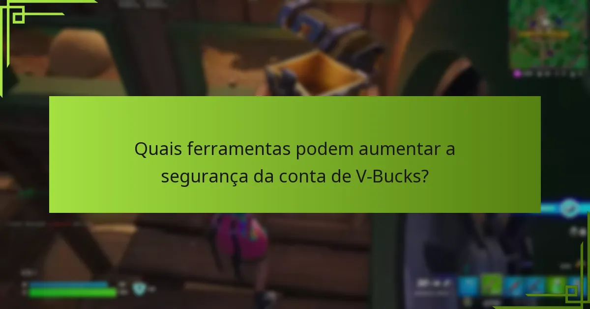 Quais são as opções de recuperação para uma conta de V-Bucks comprometida?