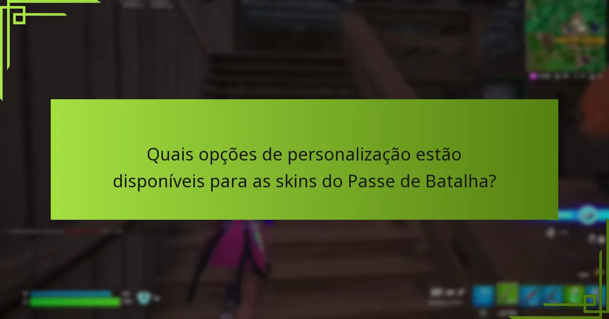 Como as skins do Passe de Batalha se comparam entre diferentes temporadas?